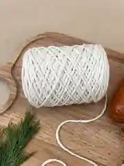 Нить кулинарная 100% хлопок, 100 метров / шпагат для запекания / шпагат для копчения рыбы