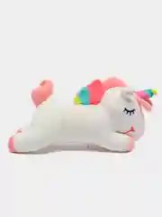 Белый мягкая игрушка "Единорог" (Unicorn), белый и розовый, 30 см / Плюшевая игрушка "Единорог"