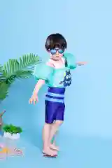 Жилет для плавания с нарукавниками с 2-7 лет без надувания