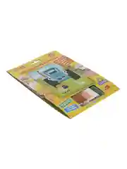 Аппликация из песка "Синий ТРАКТОР" набор для творчества, 17*23 см