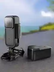 Экшн камера SJCam C200 черная с цифровым стабилизатором, водонепроницаемая 4K Ultra HD
