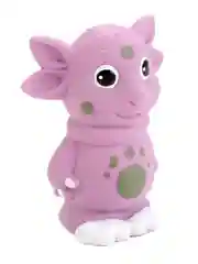 Лунтик игрушка фигурка для купания пластизоль для ванны в сетке, пищалка