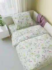 Простынь на резинке  Milky Garden "Горошек", сатин