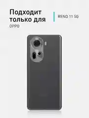 Прозрачный противоударный чехол для Oppo Reno 11 5G / 11F 5G силиконовый ROSCO с усиленными углами
