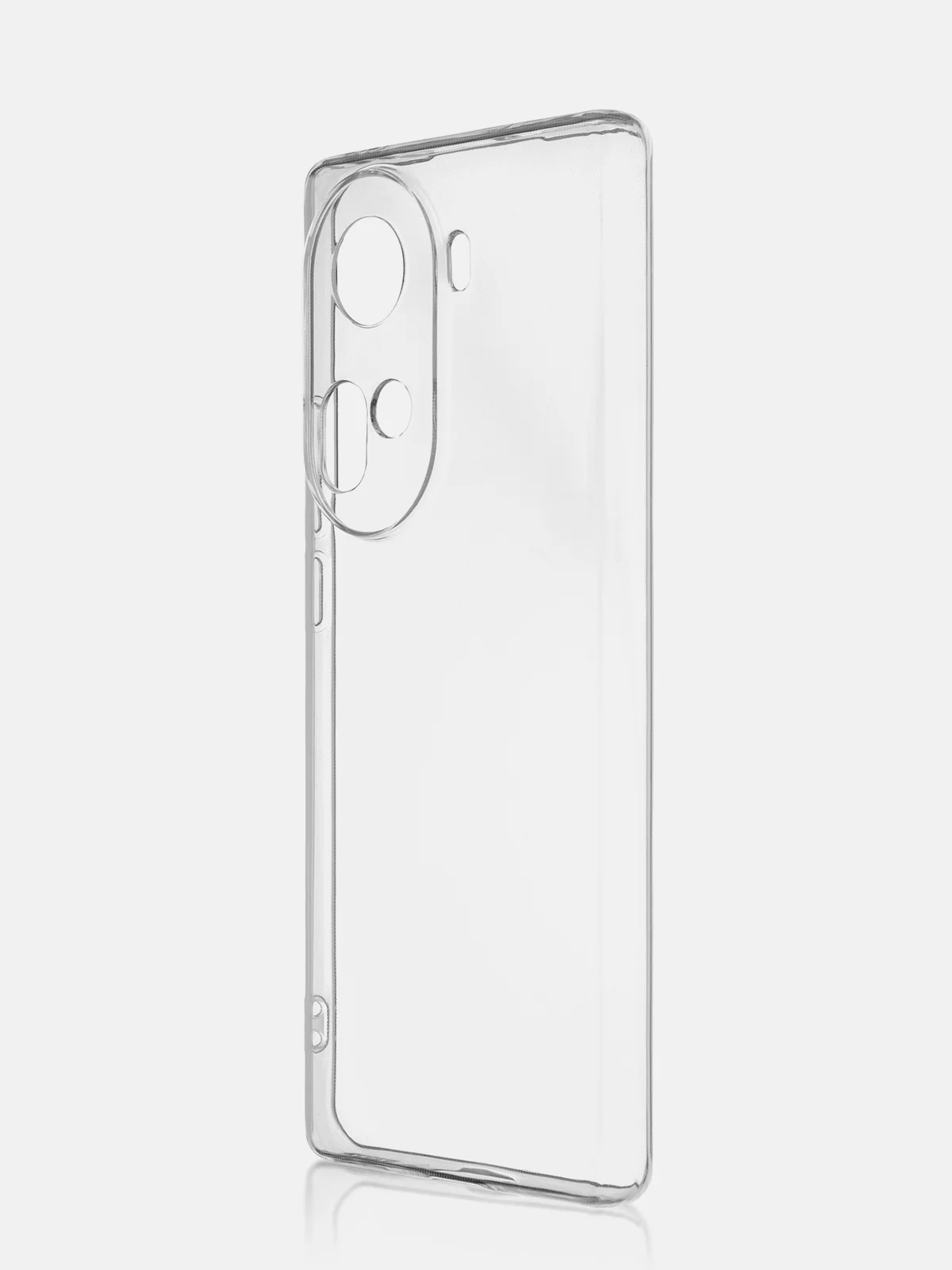 Прозрачный чехол для Oppo Reno 11 5G / 11F 5G силиконовый ROSCO матовый / прозрачный c защитой камер