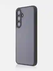 Прозрачный чехол для Samsung Galaxy A55, A35 пластиковый ROSCO противоударный, силиконовая окантовка