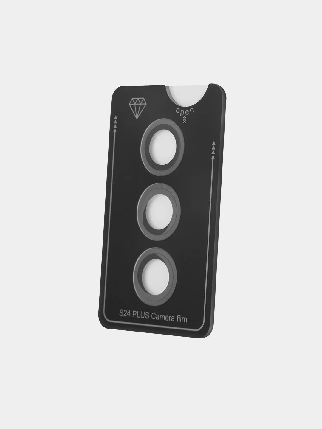 Прозрачный стекло на камеру для Samsung Galaxy S24 Ultra/S24+/S24/A55/A35 5G защитное ROSCO, 2 вида