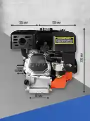 Двигатель бензиновый ELECTROLITE LT 170F/Q (7 л.с ручной стартер, вал 19 мм, 4-х тактный)