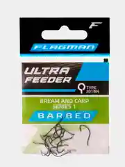 Крючки рыболовные FLAGMAN Ultra Feeder Bream And Carp Series 1 12 шт