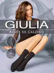 Черный носки Giulia BLUES 50 microfibra (носки)