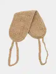 Карамельный эко мочалка, из джута, для тела, для бани и душа, пиллинг