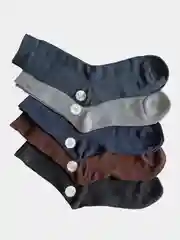 Разноцветный носки мужские, высокие, классические, однотонные, набор 5