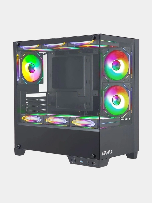 Корпус компьютерный Formula Crystal Z1M, без БП