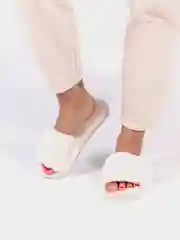 Белый тапочки домашние, женские, меховые, 4 цвета