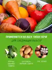 Удобрение сухое Фаско БИО Овощи гранулированное коробка 1,2кг