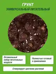 Грунт для цветов Фаско Цветочный прессованный 25 литров