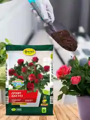 Грунт для роз Фаско Цветочное счастье 5 литров