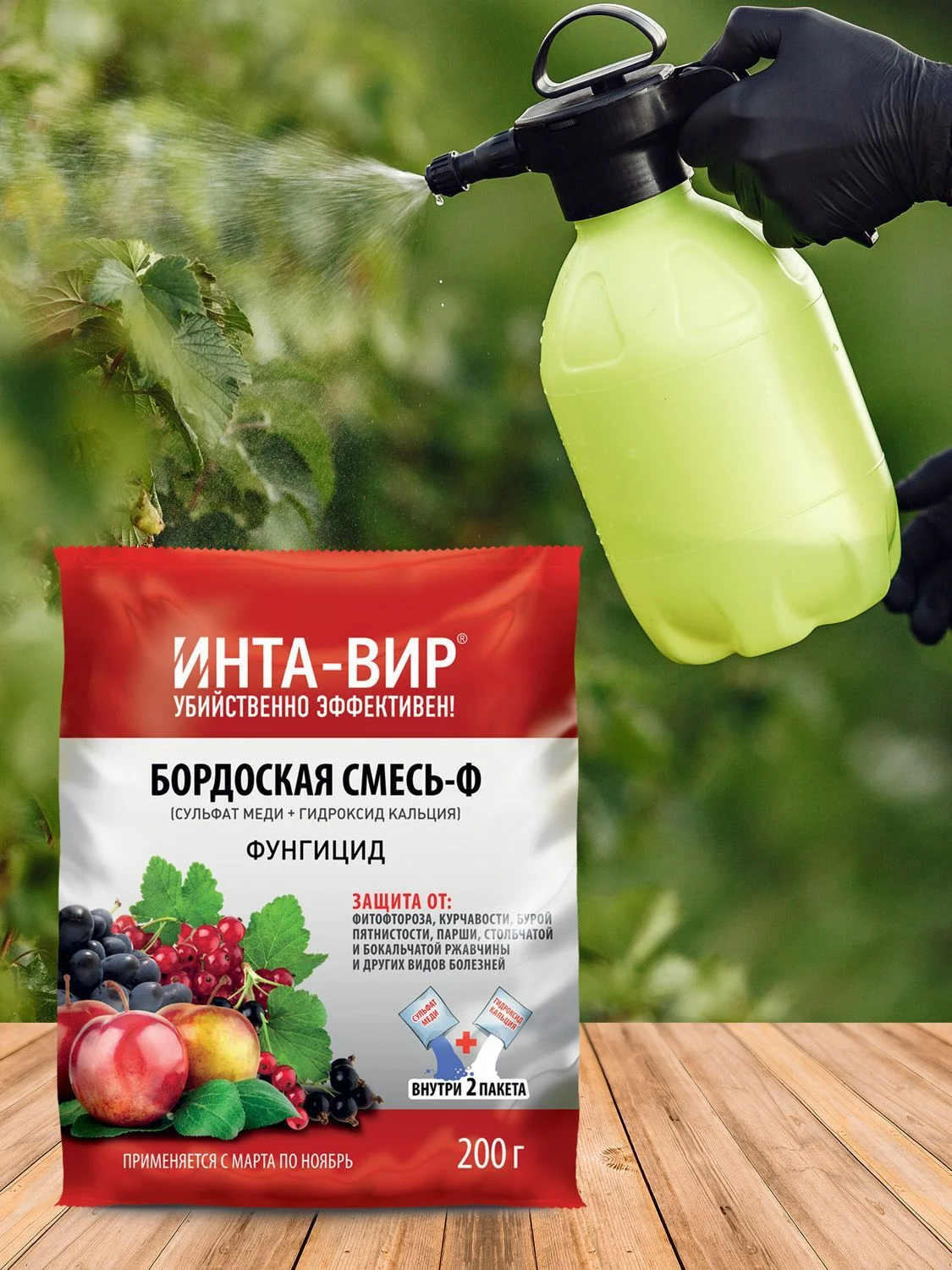 Бордоская смесь Инта Вир 200г
