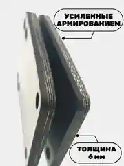 Raisers & Shockpads 6 мм (подкладки для Скейтборда, Лонгборда, Круизера)