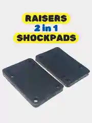 Raisers & Shockpads 6 мм (подкладки для Скейтборда, Лонгборда, Круизера)
