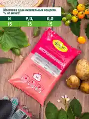 Удобрение сухое Фаско Нитроаммофоска минеральное 1кг