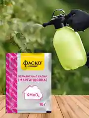 Марганцовка Фаско перманганат калия 40%, пакет 10г