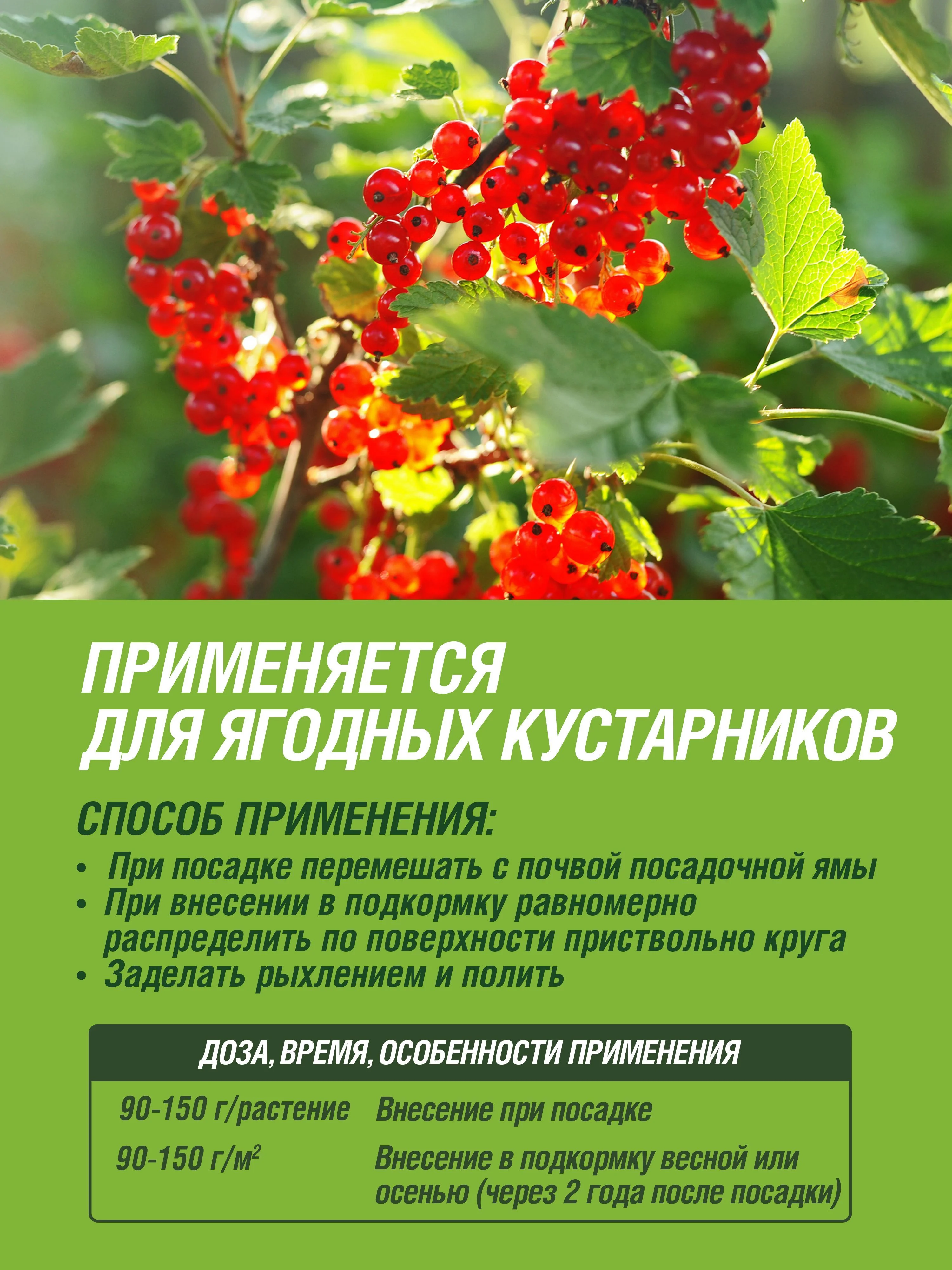 Удобрение сухое Фаско 5М минеральное для Ягодных кустарников гранулированное 1 кг
