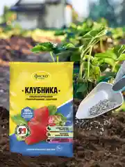 Удобрение сухое Фаско 5М минеральное для Клубники гранулированное 1 кг