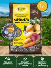 Удобрение сухое Фаско 5М минеральное для картофеля гранулированное 1 кг