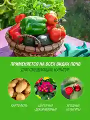 Удобрение жидкое Огородник Бочка и четыре ведра органоминеральное универсальное 0,6л