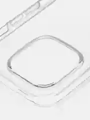 Прозрачный чехол для Apple iPhone 15 Pro силиконовый ROSCO прозрачный с защитой камер и от прилипания