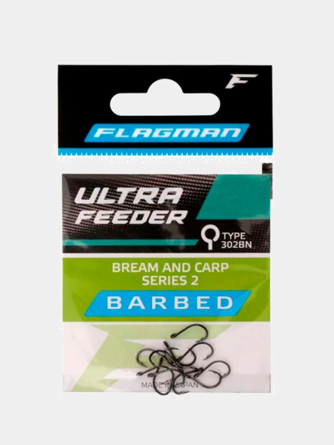 Крючки рыболовные FLAGMAN Ultra Feeder Bream And Carp Series 2, 12 шт