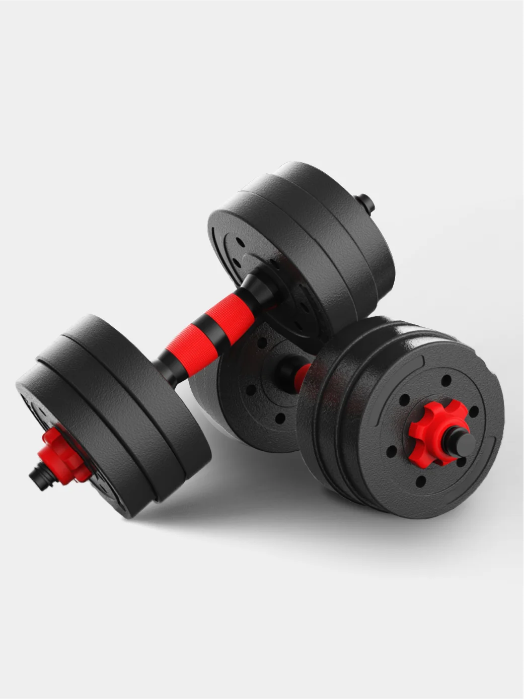 Разборные гантели ATHLETIC, 12 кг, 2 штуки, модель 2