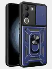 Темно-синий чехол противоударный armors для Vivo V29E / Виво В29Е с защитой камеры