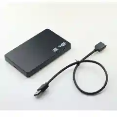 Черный корпус-кейс для внешнего жесткого диска SATA, USB 3.0, HDD SSD, ноутбука, пк
