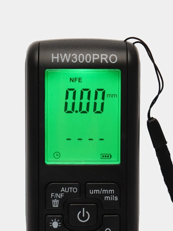 Толщиномер для проверки лакокрасочного покрытия автомобиля, HW300PRO