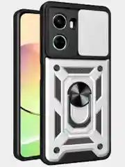 Серебряный чехол противоударный armors для Huawei Nova 10 SE / Нова 10 SE с защитой камеры