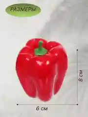 Зеленый искусственные фрукты и овощи