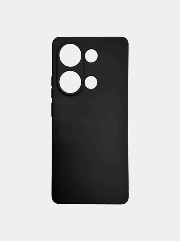 Чехол Redmi Note 13 Pro 4G / Poco M6 Pro 4G / Редми Нот 13 Про 4Г черный, силиконовый