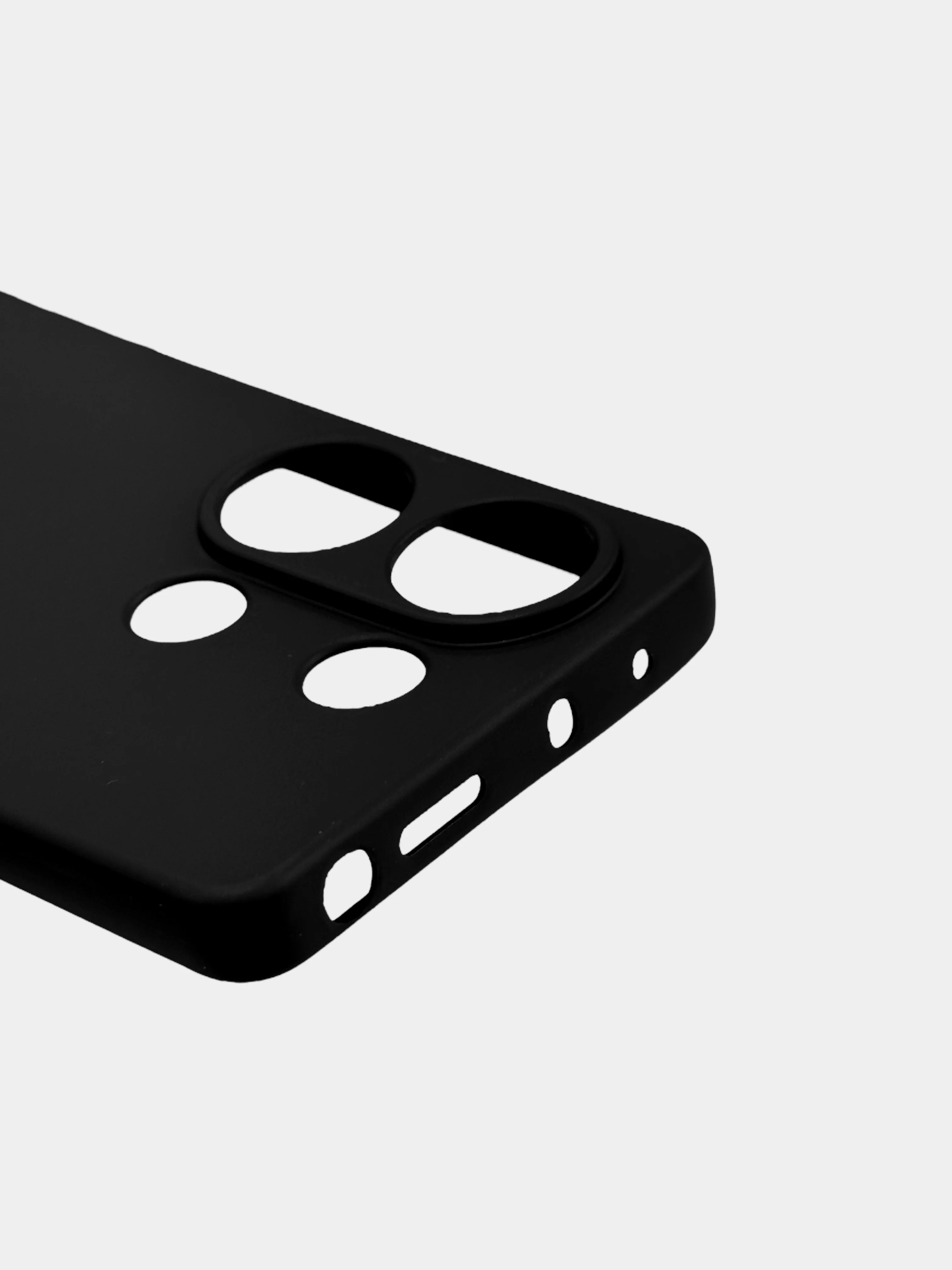 Чехол Redmi Note 13 Pro 4G / Poco M6 Pro 4G / Редми Нот 13 Про 4Г черный, силиконовый