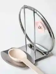 Подставка для ложки, половника, крышки, кухонных приборов КАРТОФАН,держатель металлический