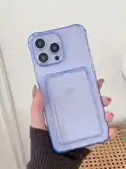 Лавандовый чехол iPhone, Айфон 6, 7, 8, XS, 11, 12, 13, 14 Про Макс, Pro Max, Plus, с карманом карт