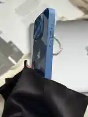 Синий чехол для iPhone 15, 15 Plus, 15 Pro, 15 Pro Max, со стеклянной панелью и защитой камеры