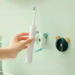 Белый магнитный держатель для электрической зубной щетки