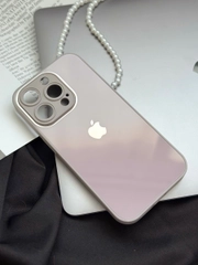 Чехол для iPhone 15, 15 Plus, 15 Pro, 15 Pro Max, со стеклянной панелью и защитой камеры