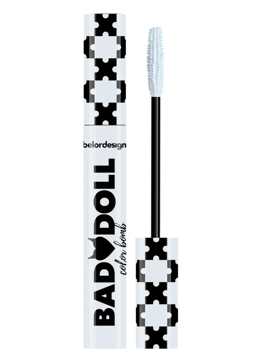 Тушь для ресниц Bad Doll Цветная объемная White