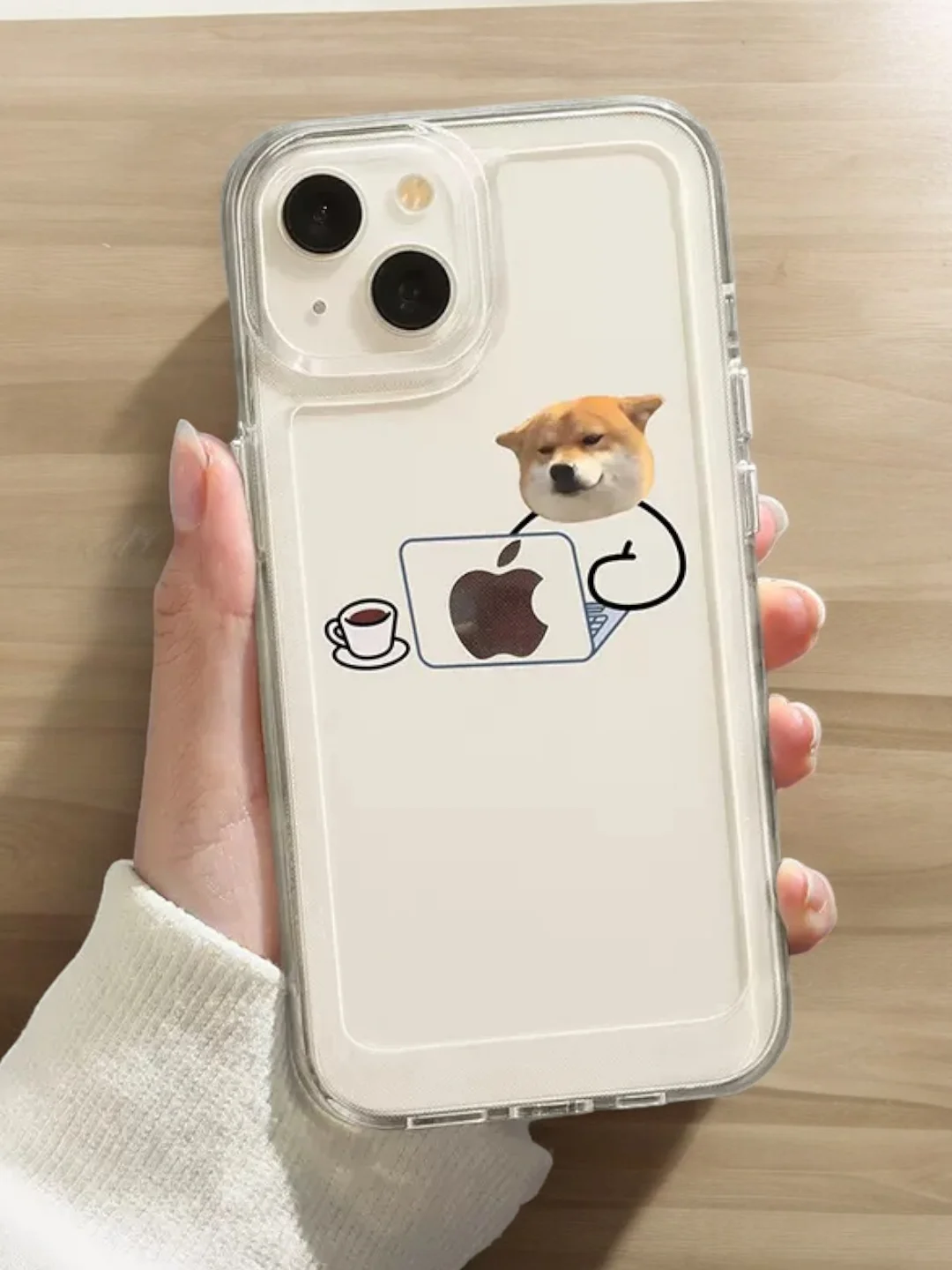 Молочный чехол на iPhone 11 15 12 13 14 / Pro Max / Plus айфон про макс прозрачный силиконовый