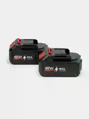 Угольный пила аккумуляторная цепная, мини, садовая, сучкорез, 48V, с 2 аккумуляторами