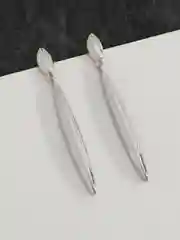 Серебряный женские серьги - подвески гвоздики