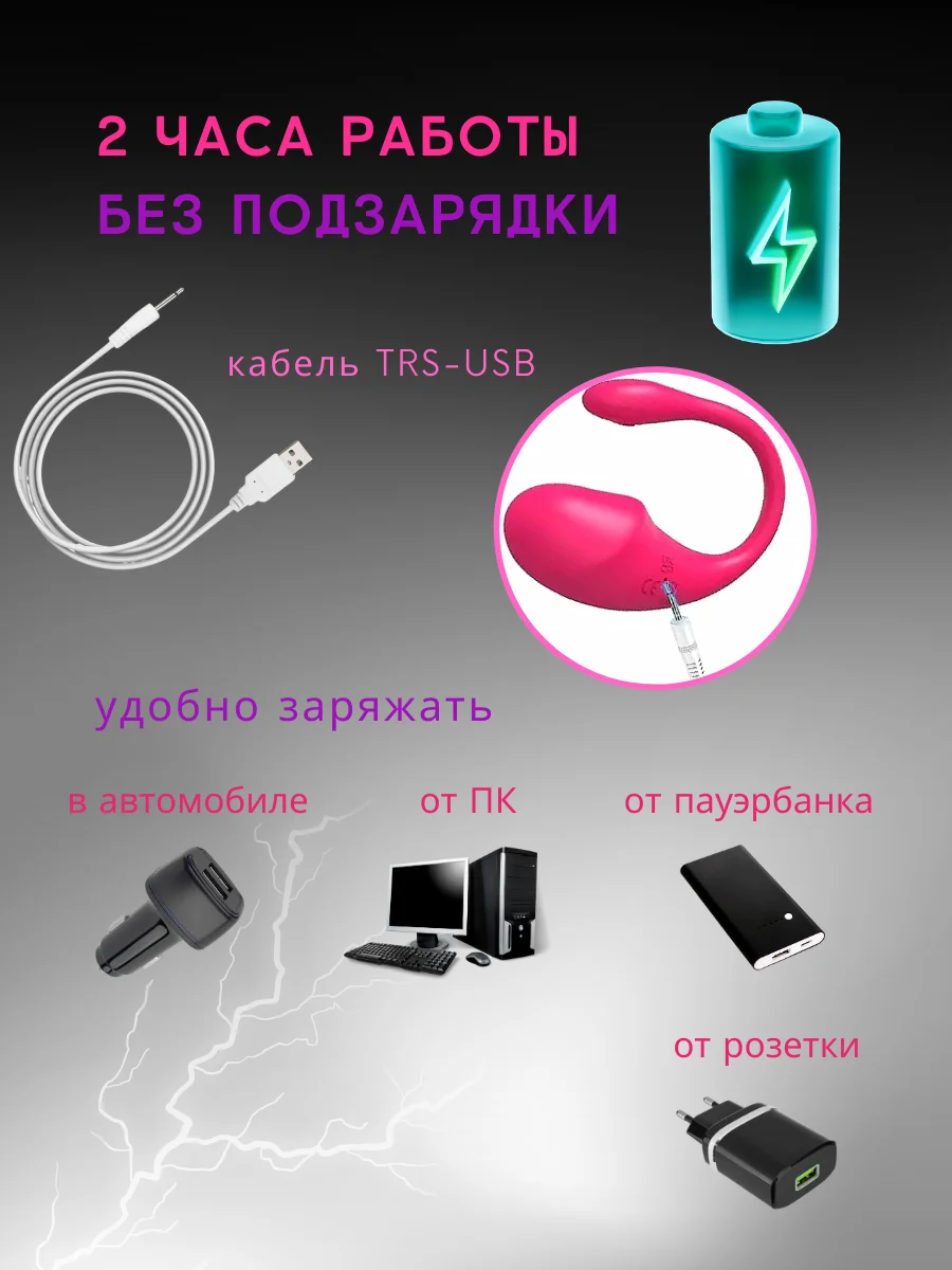 Розовый вибратор женский, с дистанционным управлением, Bluetooth